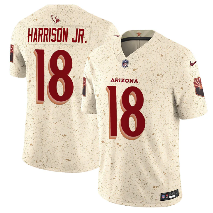 Marvin Harrison Jr Jersey #18 Arizona 2025 Rivalries Stitched