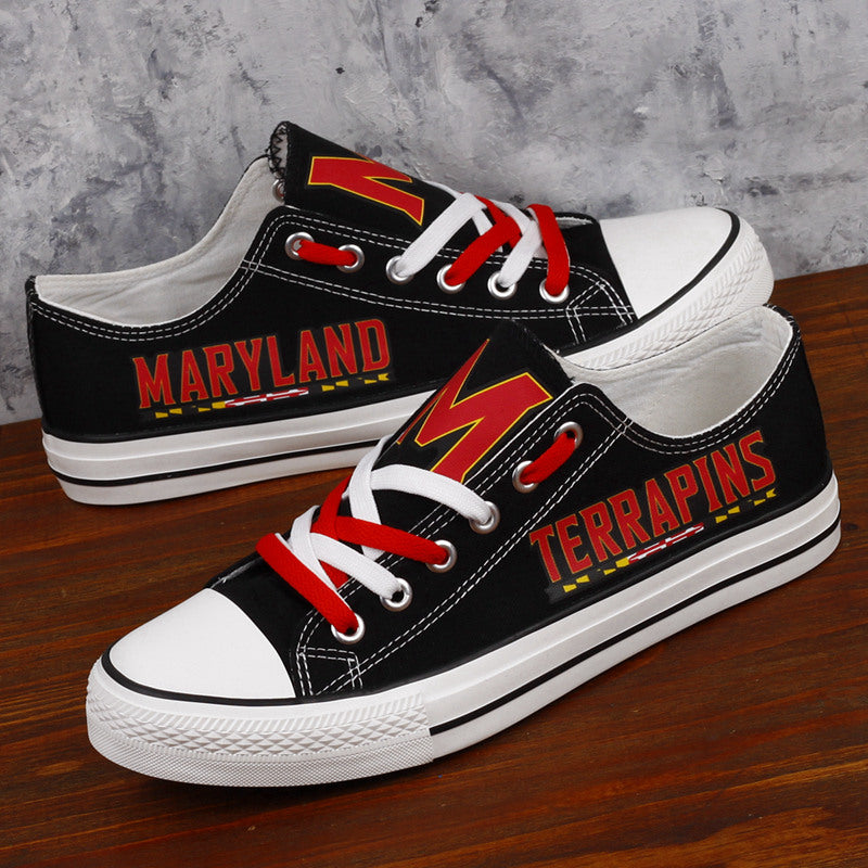Maryland Terrapins Sport Sneakers Shoes For Men Women Fans