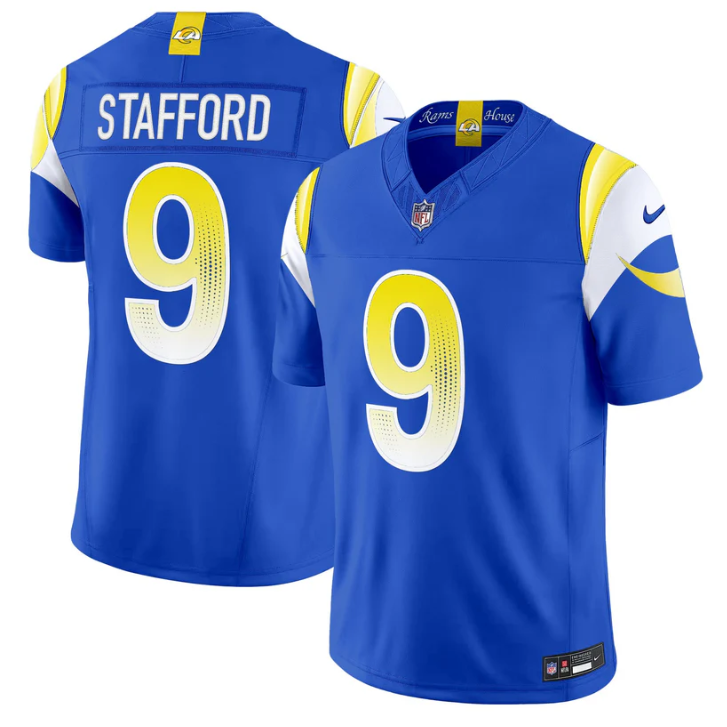 Matthew Stafford Jersey #9 Rivalries 2025 Vapor Limited Stitched