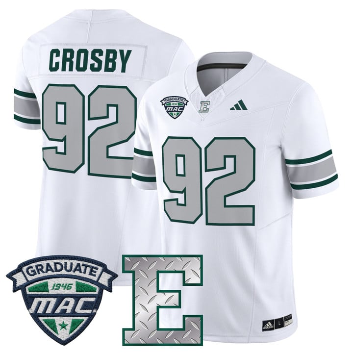 Maxx Crosby Jersey #92 Eastern Michigan Eagles 2025 Limited Stitched