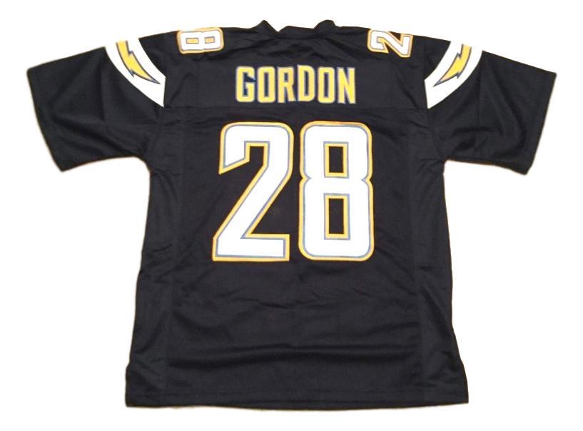 Melvin Gordon CUSTOM STITCHED Unsigned Football Jersey Blue
