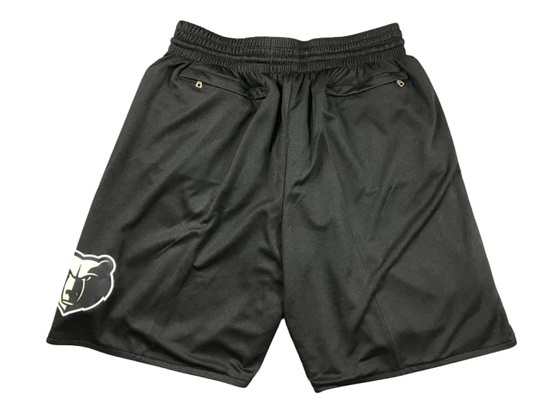Memphis Grizzlies 2023-24 Black City Edition Shorts