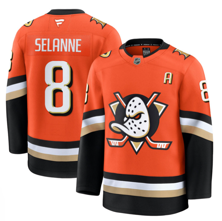 Men Trevor Zegras Jersey #11 Anaheim Ducks 2025 Premium Stitched Home