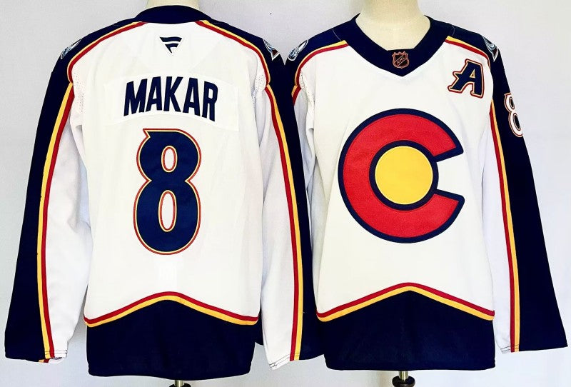Men's Colorado Avalanche #8 Cale Makar Jersey