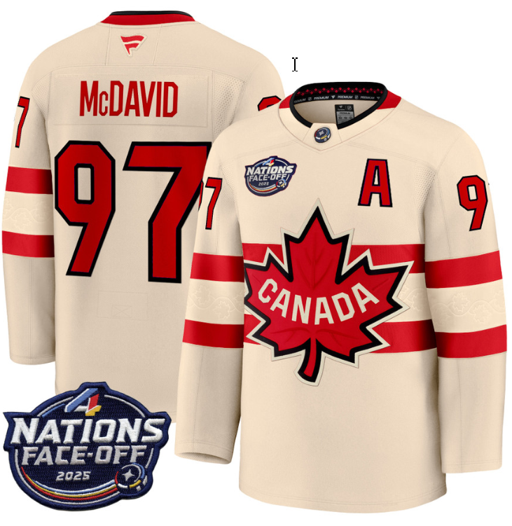 Men's Jordan Binnington Jersey #50 Canada 4 Nations Face-Off 2025 Stitched Black