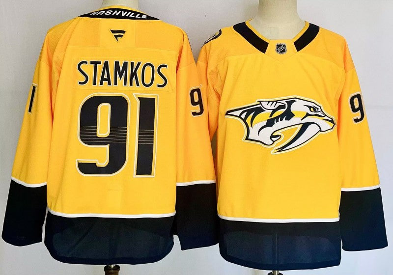 Men's Nashville Predators #91 Steven Stamkos Jersey