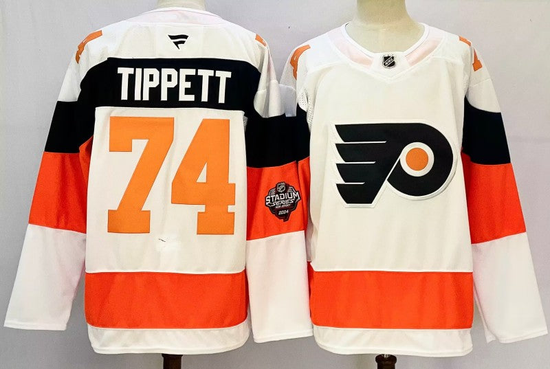 Men's Philadelphia Flyers #74 Owen Tippett Jersey