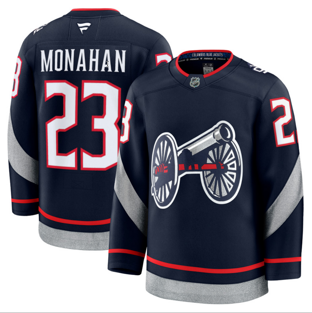 Men's Stefan Matteau Jersey #23 Columbus Blue Jackets 2025 Stadium Series