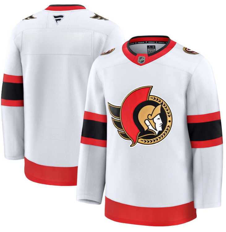 Men's Team Jersey Ottawa Senators 2025 Premium Away All Stitched
