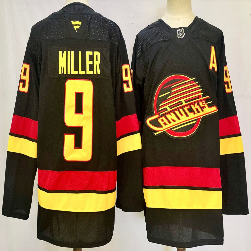 Men's Vancouver Canucks #9 J.T. Miller Jersey Stitched
