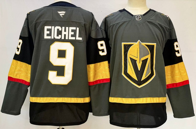 Men's Vegas Golden Knights #9 Jack Eichel Jersey Stitched (Copy)