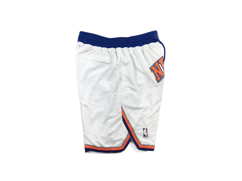 New York Knicks White Association Edition Swingman Shorts