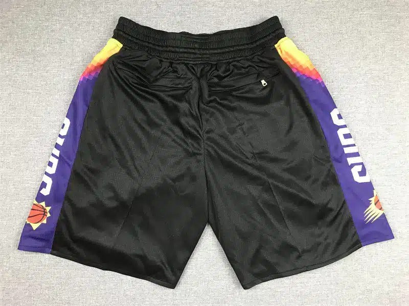 Phoenix Suns Black 2020-21 City Edition Shorts - Basketball Shorts Store