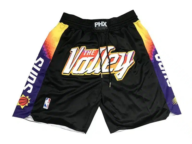 Phoenix Suns Black 2020-21 City Edition Shorts - Basketball Shorts Store