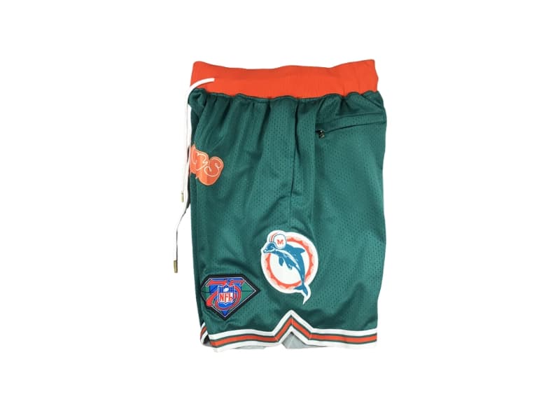 Miami Dolphins Throwbacks Shorts