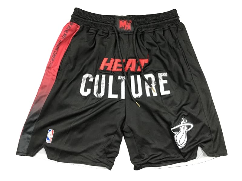 Miami Heat 2023-24 Black City Edition Shorts