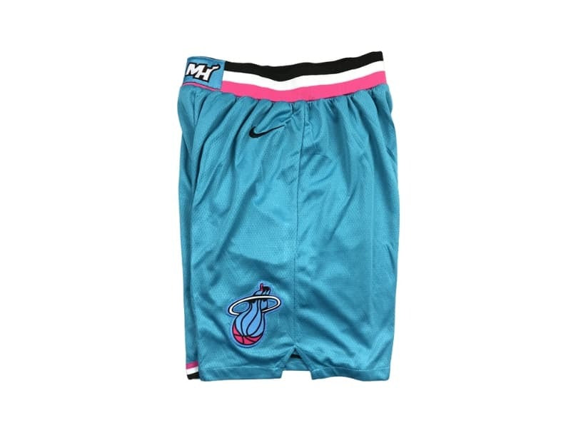 Miami Heat Blue Shorts - Basketball Shorts Store