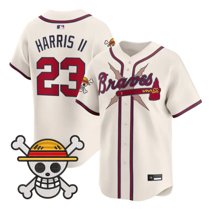 Michael Harris II Jersey #23 Atlanta Braves One Piece Premier Stitched