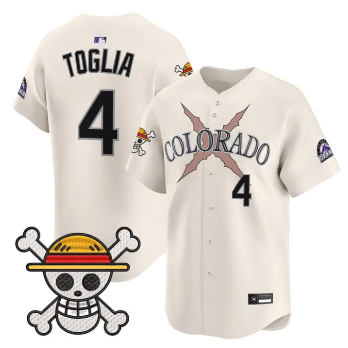 Michael Toglia Jersey #4 Colorado Rockies One Piece Premier Stitched