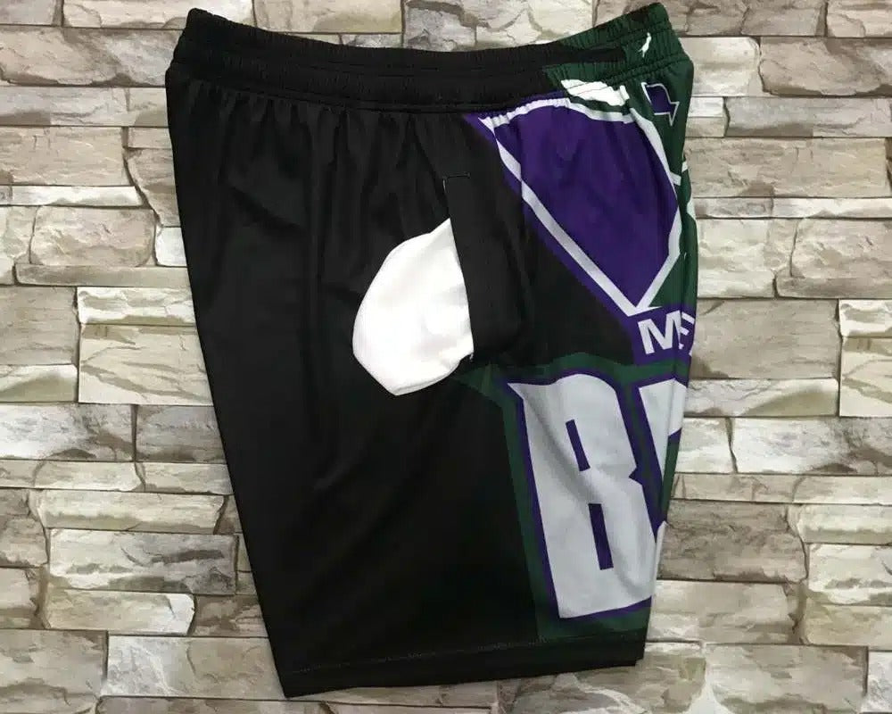 Milwaukee Bucks Big Face M&N Shorts