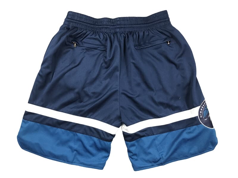 Minnesota Timberwolves Icon Swingman Navy Shorts
