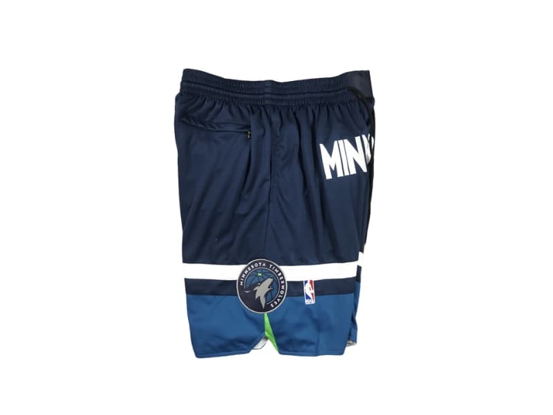 Minnesota Timberwolves Icon Swingman Navy Shorts