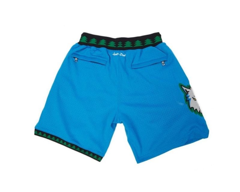Minnesota Timberwolves 96-97 Shorts Blue