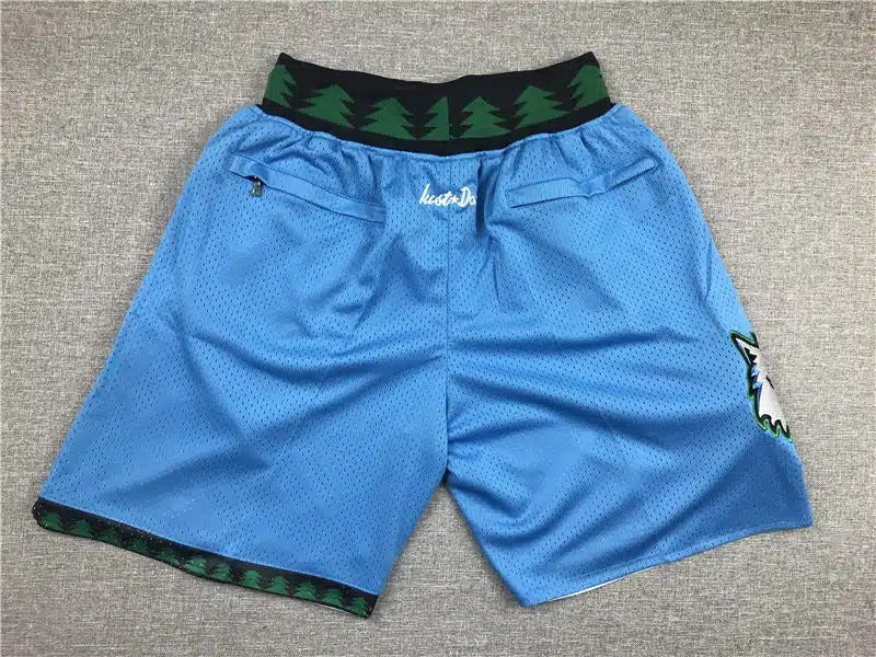 Minnesota Timberwolves 96-97 Shorts Blue