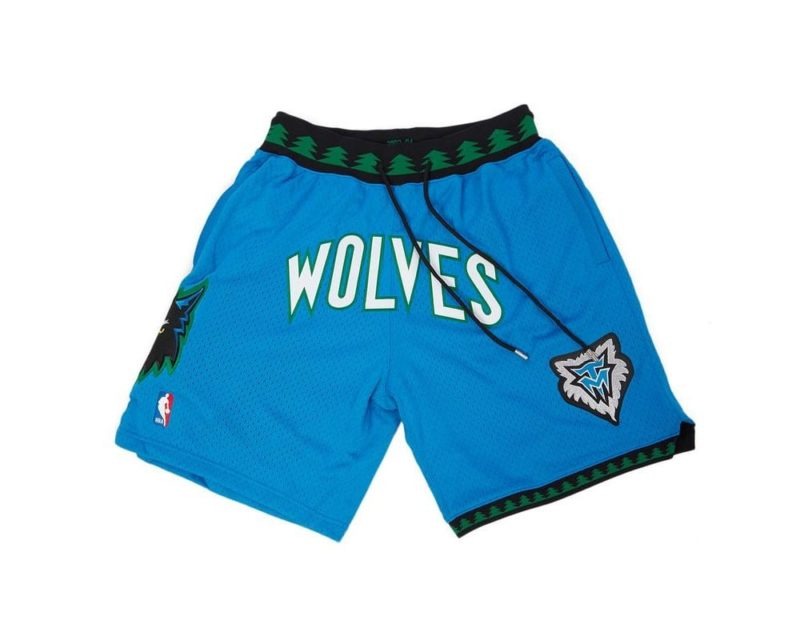 Minnesota Timberwolves 96-97 Shorts Blue