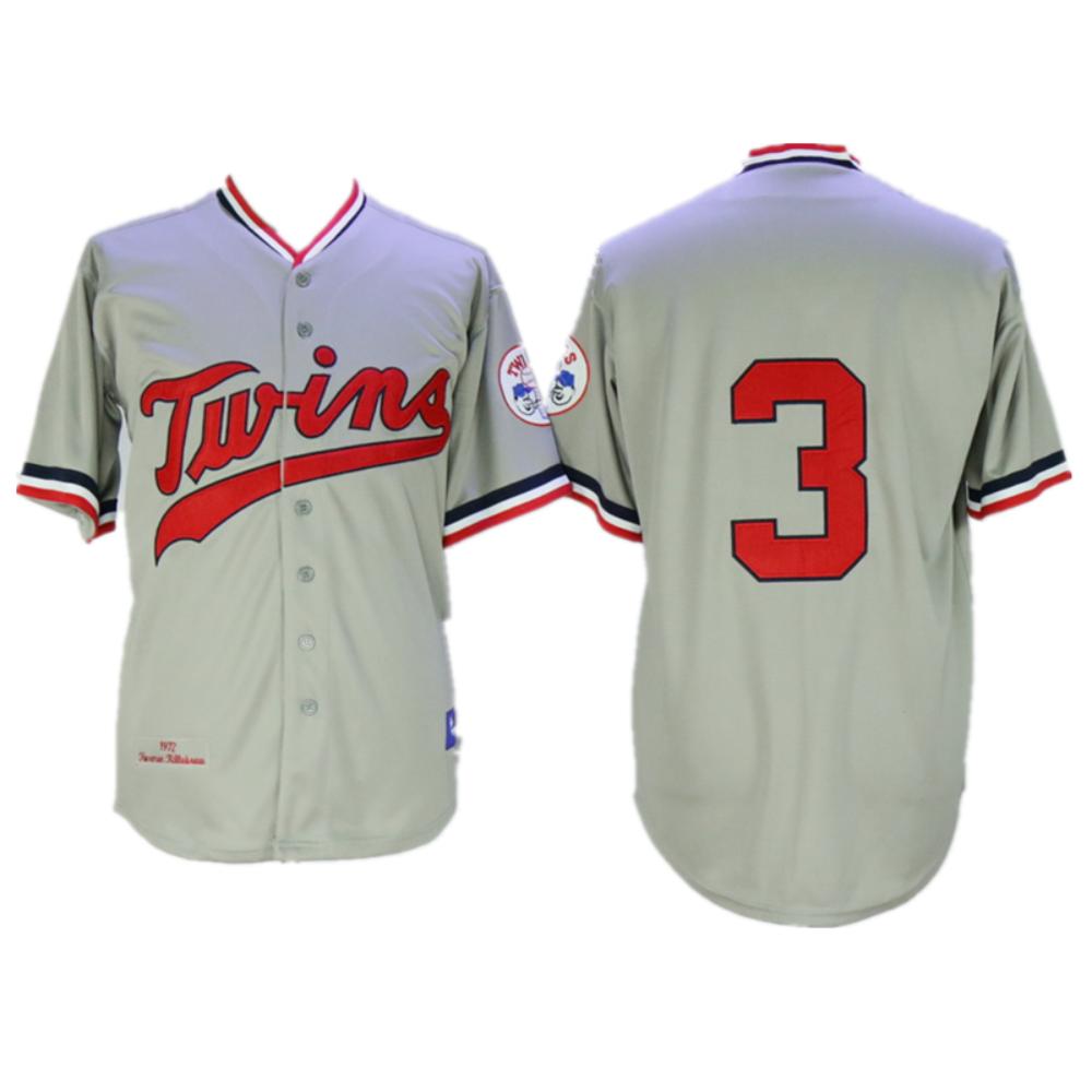 Minnesota Twins Harmon Killebrew Gray 1972 Throwback Jersey