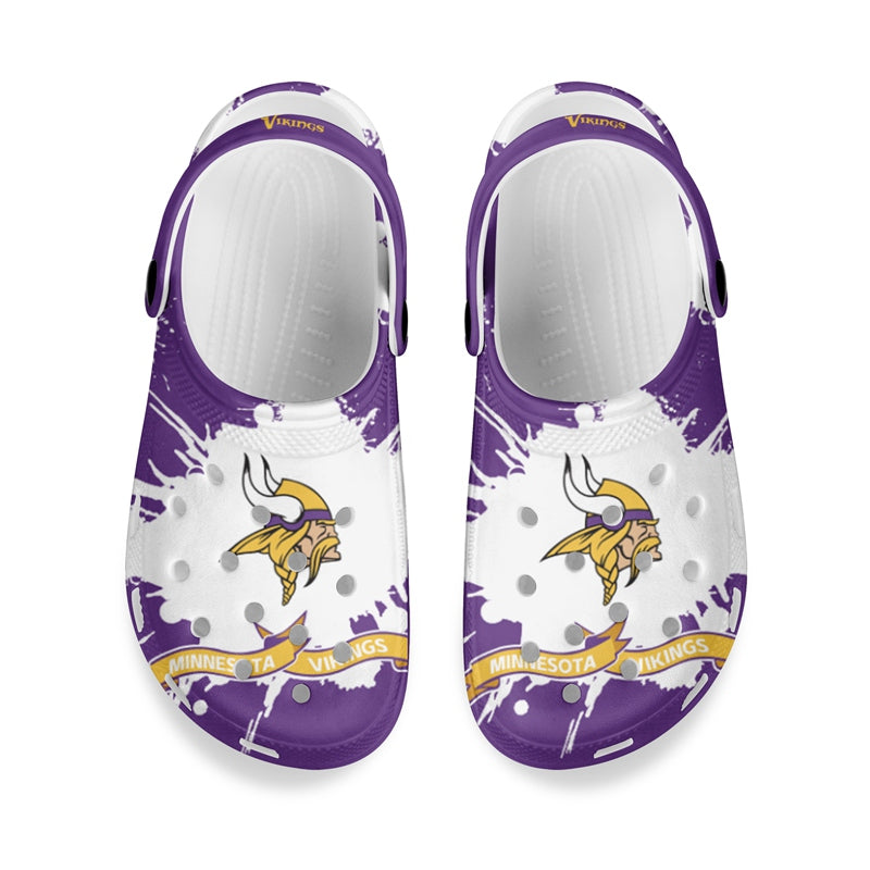 Minnesota Vikings Crocs Unisex Clogs Clog Shoes