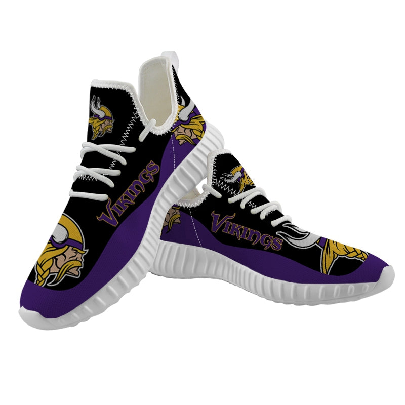 Minnesota Vikings Sneaker Shoes NFL For Men Women Fans