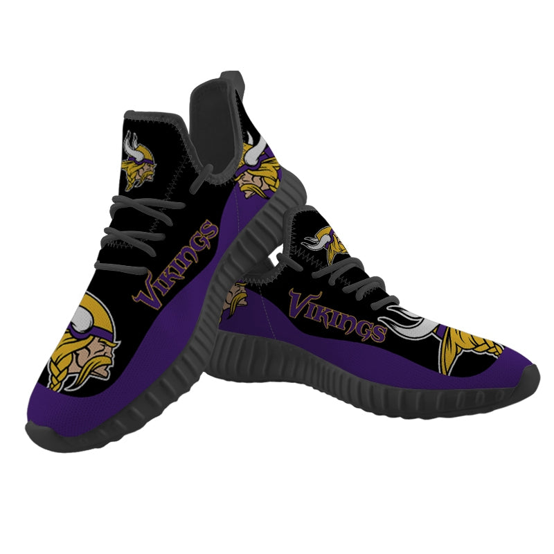 Minnesota Vikings Sneaker Shoes NFL For Men Women Fans