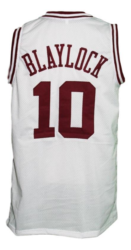 Mookie Blaylock Jersey #10 Custom College Basketball White