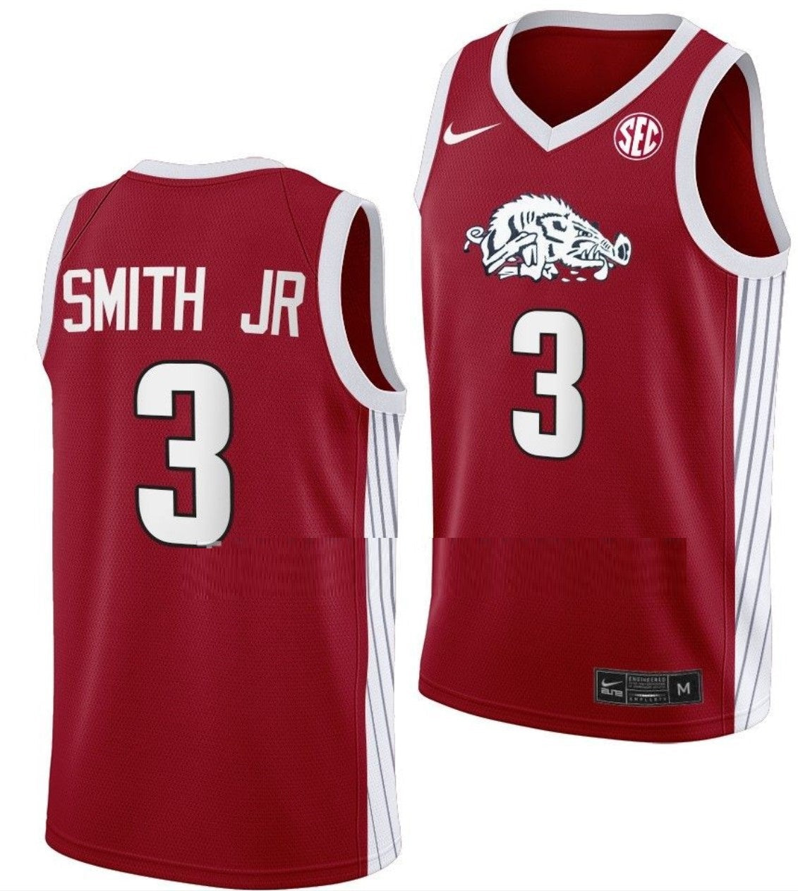 Nick Smith Jersey Arkansas Razorbacks College Basketball 100 Season #3
