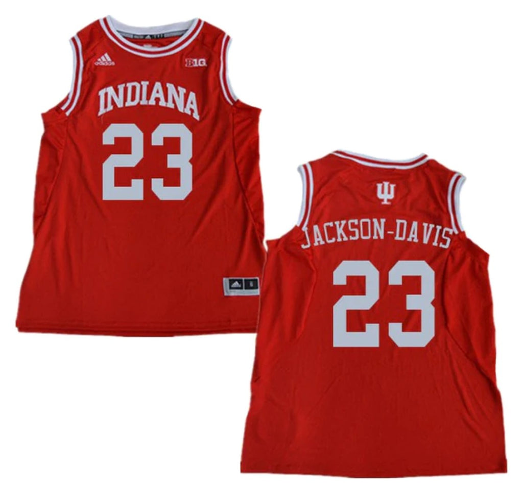 NCAA Trayce Jackson Davis Jersey  Indiana Hoosiers 23 College Basketball Jerseys