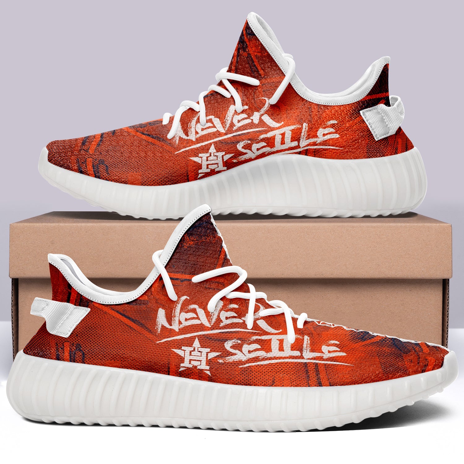 Houston Astros NFL 350v Yeezy Sneakers For Men Women Fans