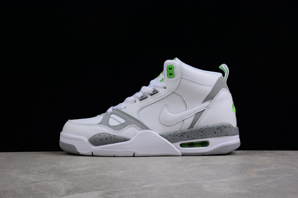 NK Air Flight 13 Mid White Grey Green