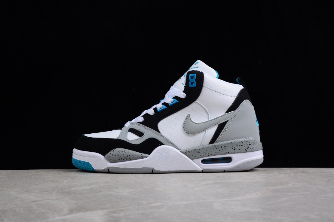 NK Air Flight 13 Mid ‘Wolf Grey Tropical Teal’