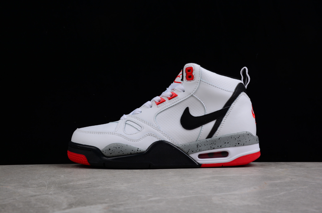 NK Air Flight 13 Retro White University Red Dark Grey
