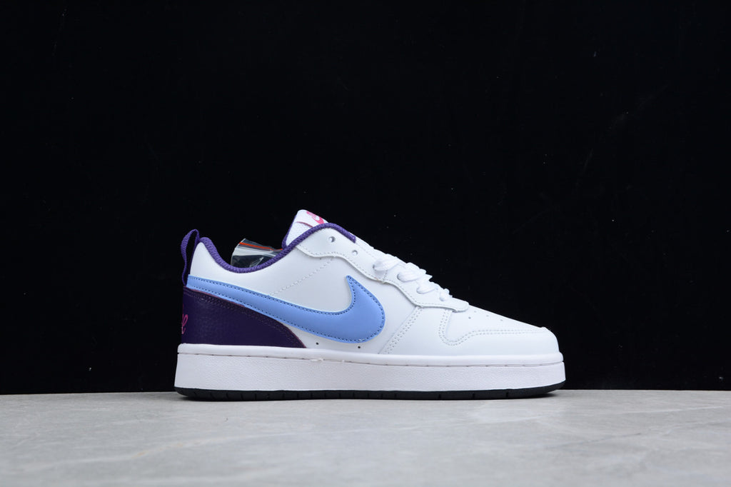 NK Court Borough Low 2 White Purple