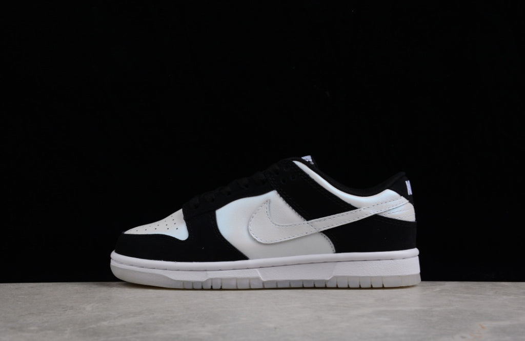 NK Dunk Low-Top Black White