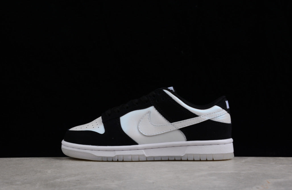 NK Dunk Low-Top Black White