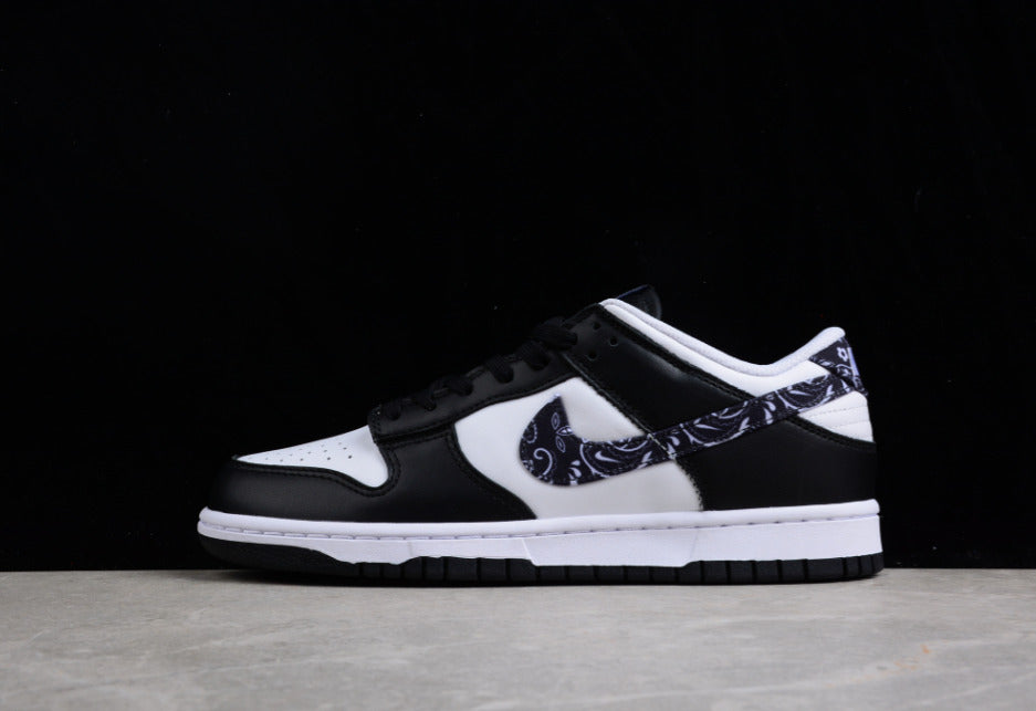 NK Dunk Low Black Paisley
