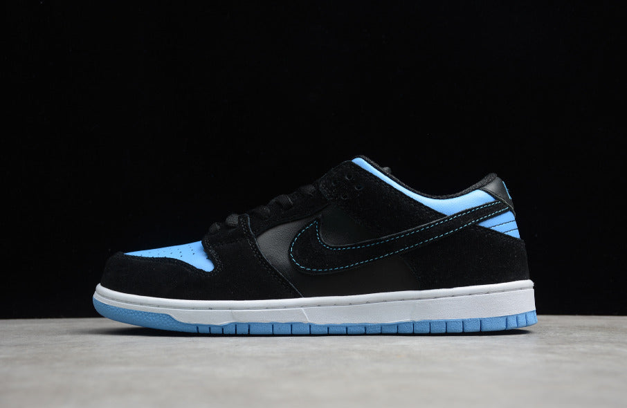 NK Dunk Low Black University Blue