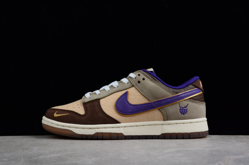 NK Dunk Low Setsubun Brown Purple Devil