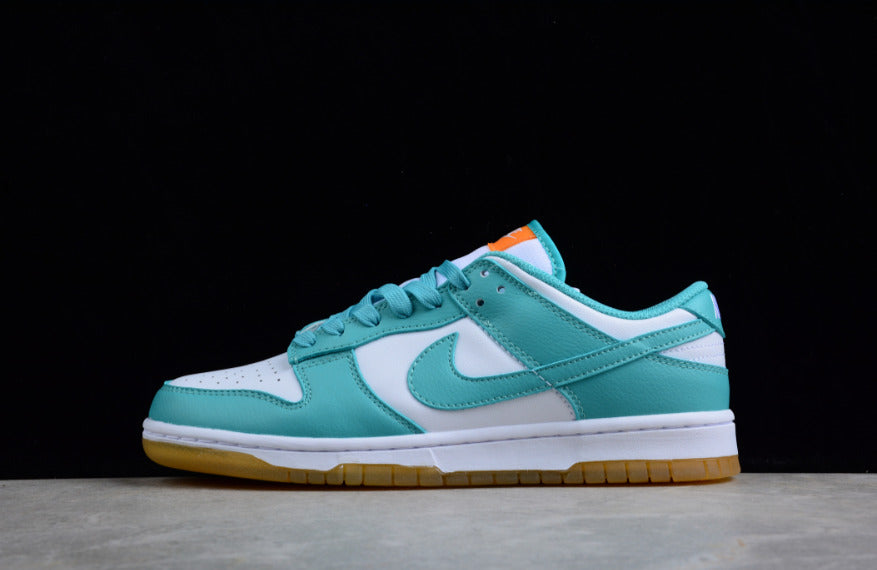 NK Dunk Low “Turquoise and Orange”