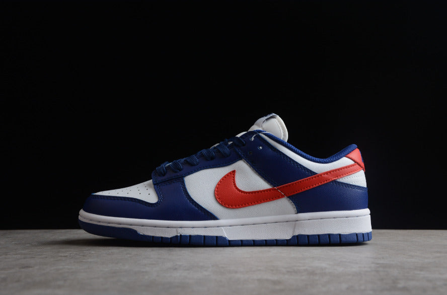 NK Dunk Low 'White And University Red'