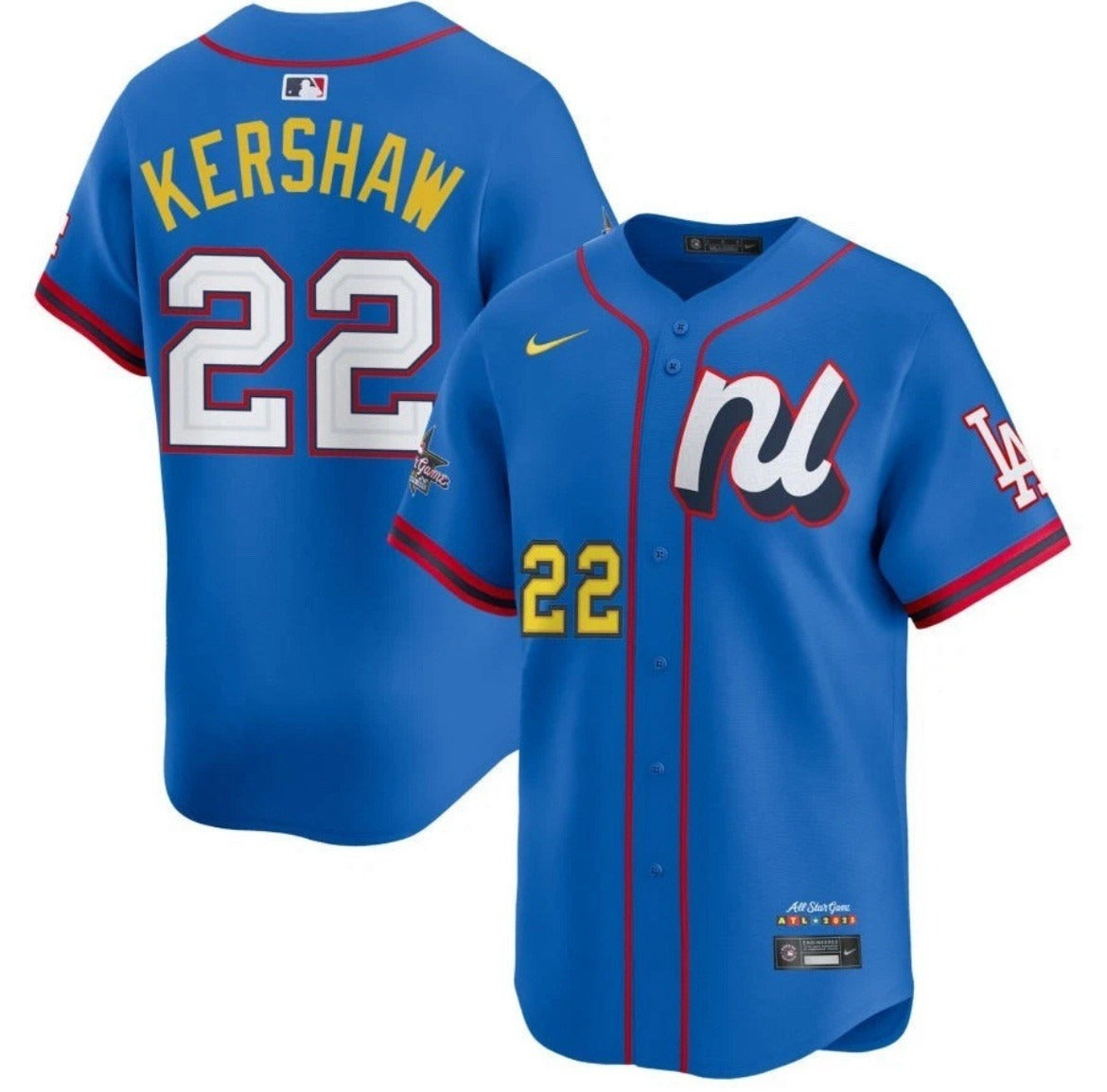 National League David Peterson Blue 2025 All-Star Game Limited Jersey Stitched