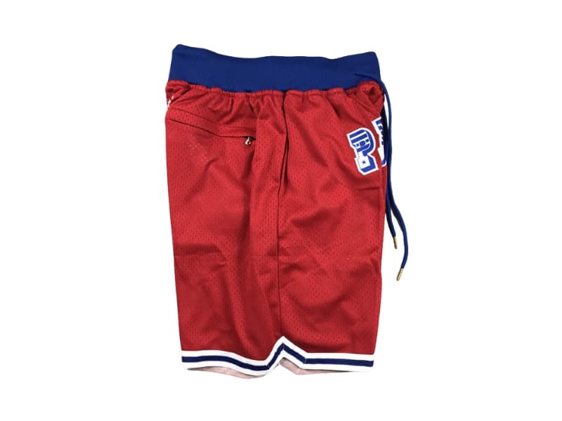 New England Patriots Red Gold Rush Shorts